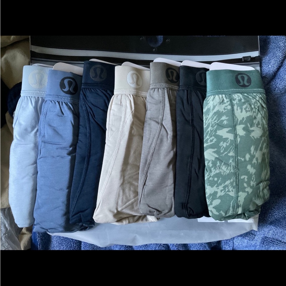 Lululemon Always in Motion Boxer Briefs 7 Pack